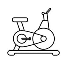Exercise Bike, Rowing Machine - Device 1